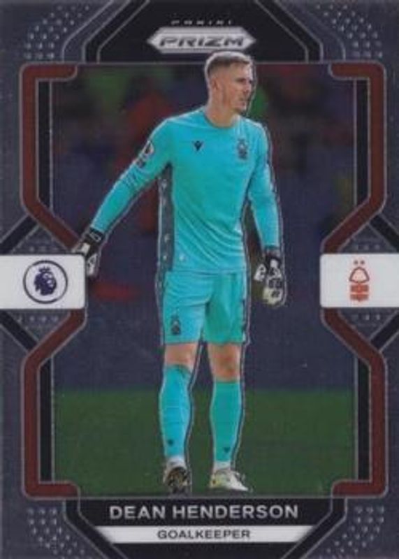 Dean Henderson 2022 Prizm Premier League #140 Base RAW