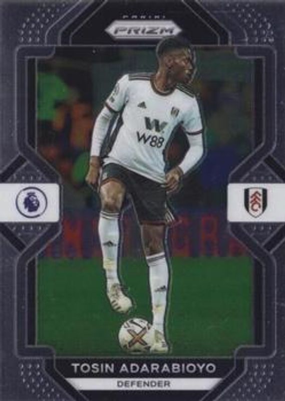 Tosin Adarabioyo 2022 Prizm Premier League #62 Base RAW