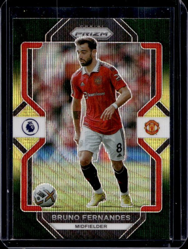 Bruno Fernandes 2022 Prizm Premier League #77 Multicolor RAW