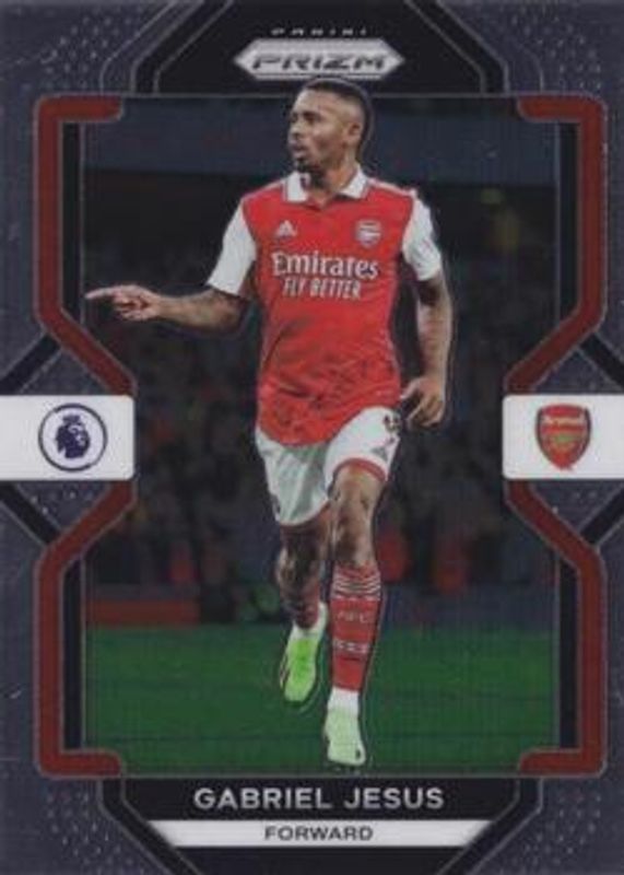 Gabriel Jesus 2022 Prizm Premier League #155 Base RAW