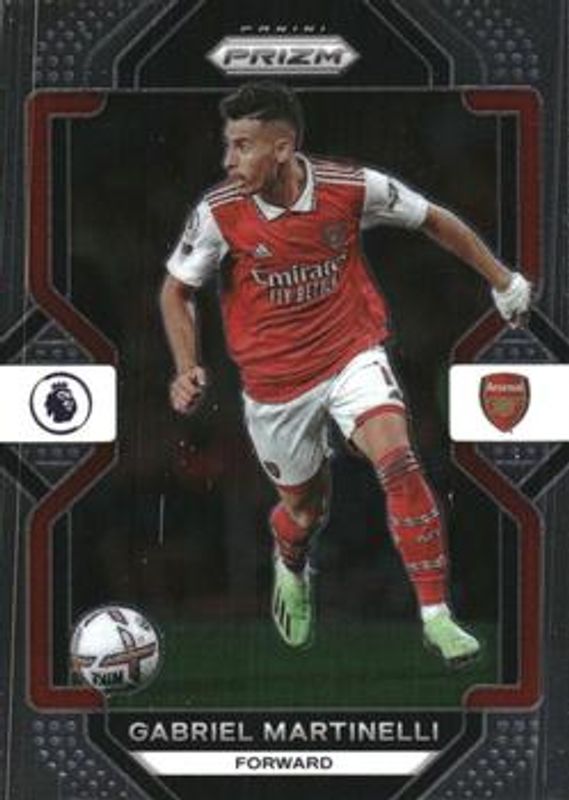 Gabriel Martinelli 2022 Prizm Premier League #161 Base RAW