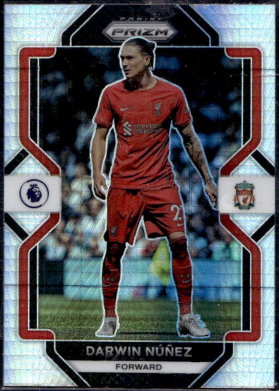 Darwin Nunez 2022 Prizm Premier League #187 Hyper RAW