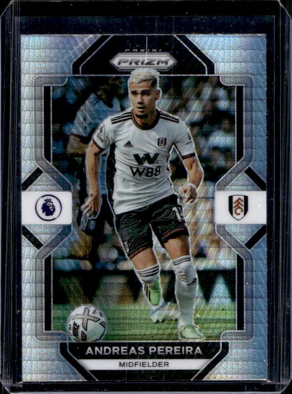 Andreas Pereira 2022 Prizm Premier League #66 Hyper RAW