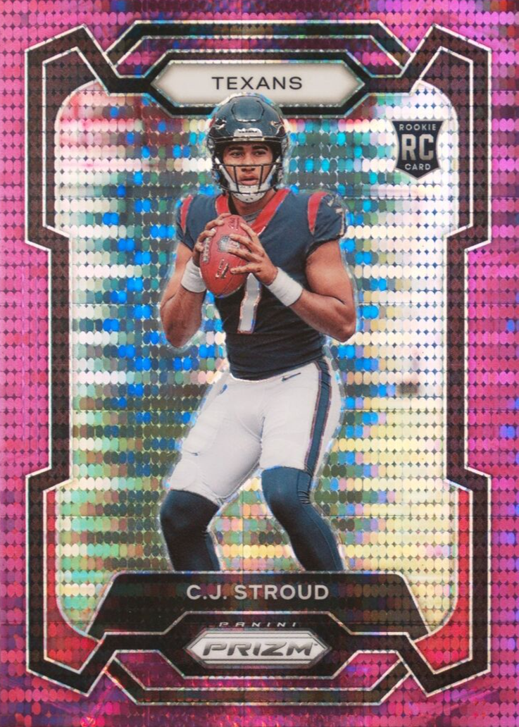 CJ Stroud 2023 Prizm #339 Purple Pulsar Price Guide - Sports
