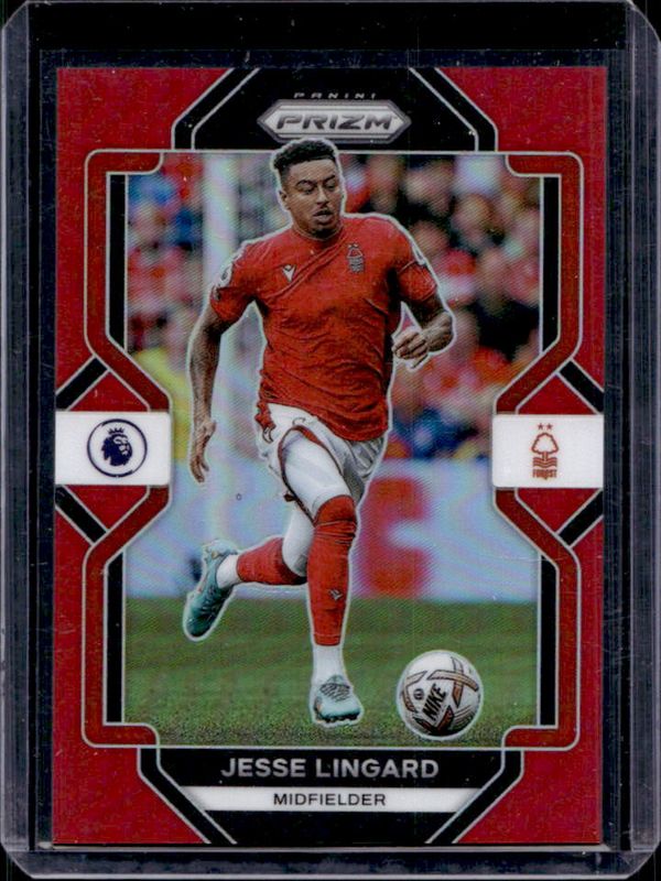 Jesse Lingard 2022 Prizm Premier League #138 Red /149 RAW