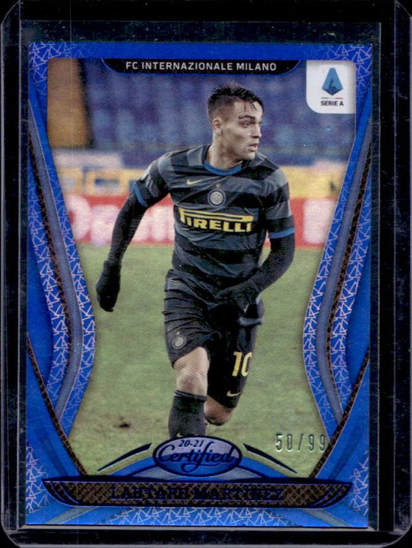 2020 Chronicles #13 Certified Serie A Mirror - Blue /99