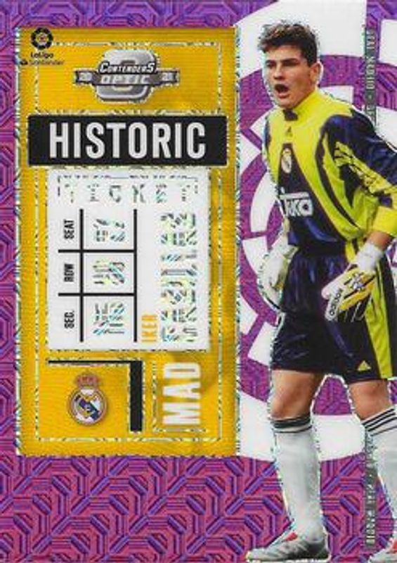 2020 Chronicles #4 Contenders Historic Rookie Ticket La Liga Purple Mojo