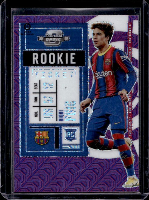 2020 Chronicles #7 Contenders Rookie Ticket La Liga Purple Mojo