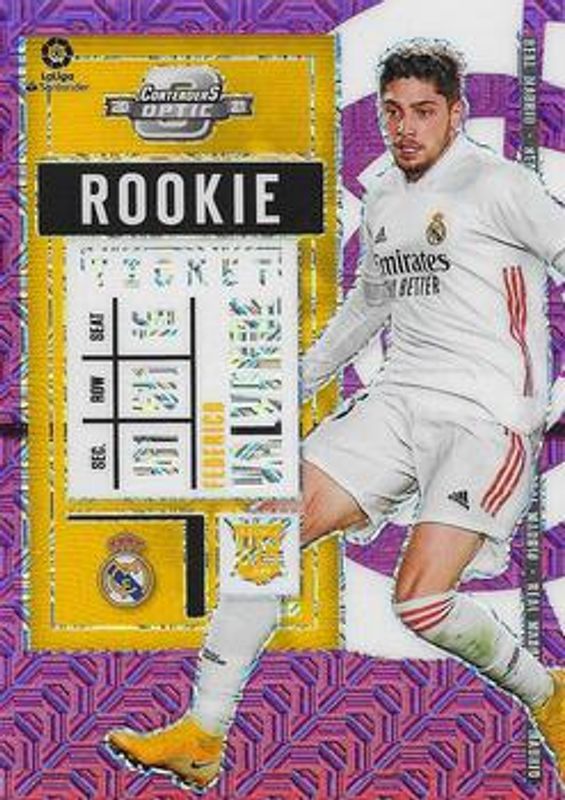 2020 Chronicles #1 Contenders Rookie Ticket La Liga Purple Mojo