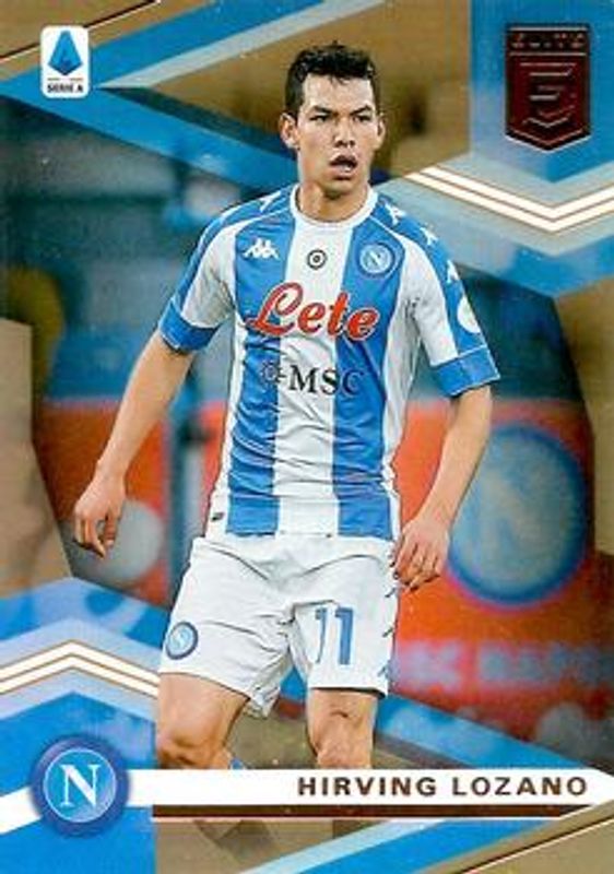 Hirving Lozano 2020 Chronicles #25 Elite Serie A RAW
