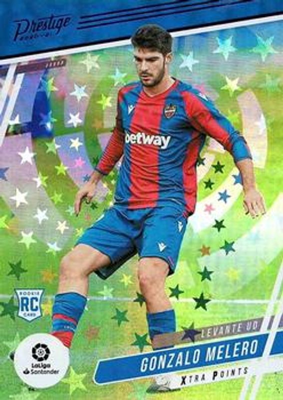 Gonzalo Melero 2020 Chronicles #15 Prestige La Liga Xtra Points Purple Astro Rookie RAW