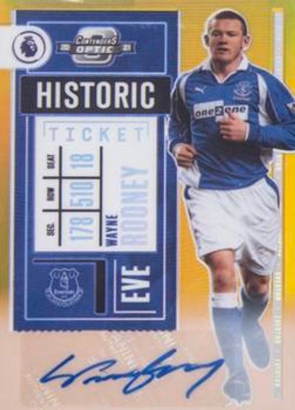 2020 Chronicles #2 Contenders Historic Rookie Ticket Premier League Autographs - Gold /1