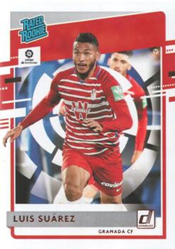 Luis Suarez 2020 Chronicles #9 Donruss Rated Rookies La Liga RAW