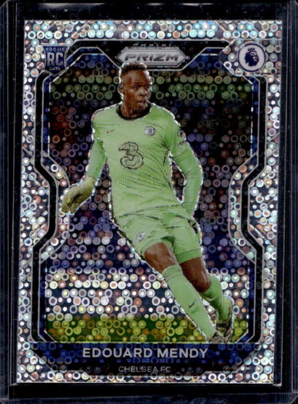 Edouard Mendy 2020 Chronicles #23 Premier League Silver Circles RAW