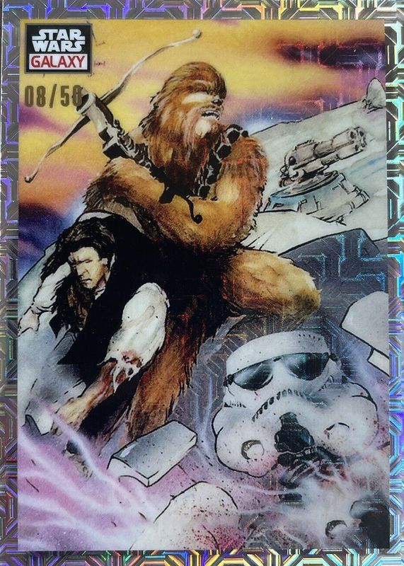 2023 Topps Chrome Star Wars Galaxy #21 Mojo Refractor /50