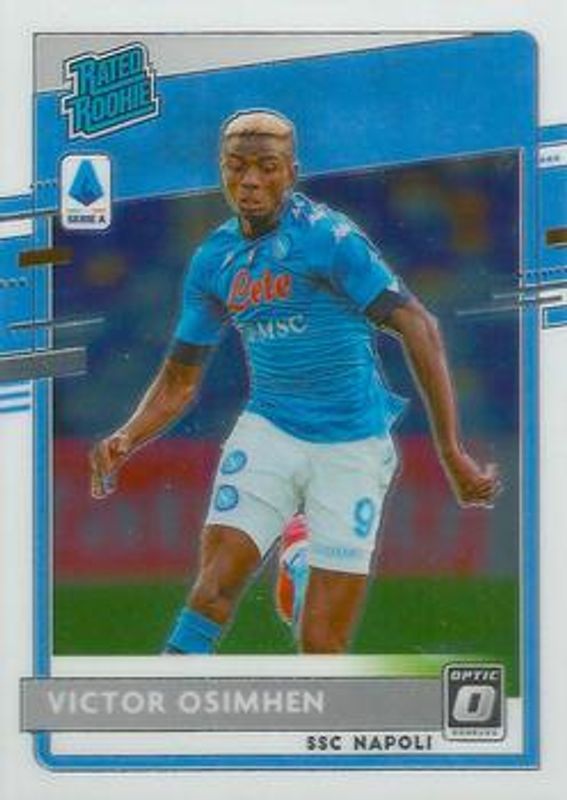 Victor Osimhen 2020 Chronicles #2 Optic Rated Rookies Serie A RAW