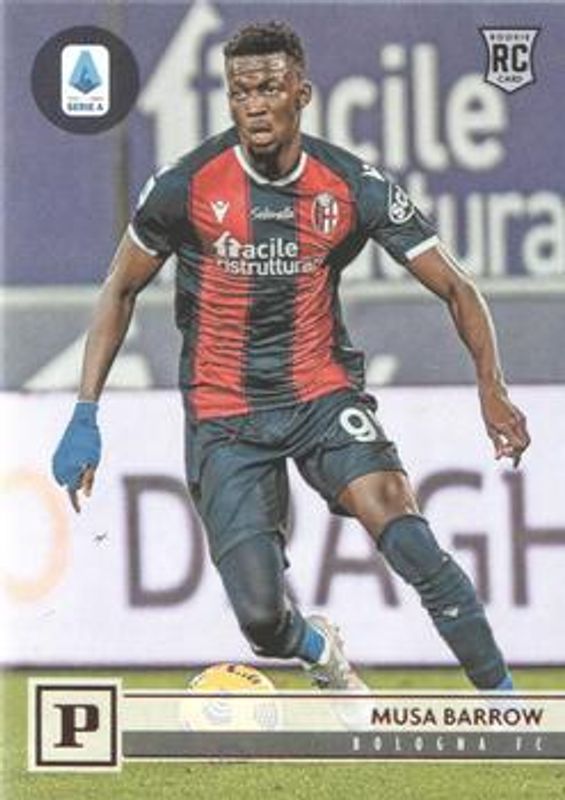 Musa Barrow 2020 Chronicles #8 Panini Serie A RAW