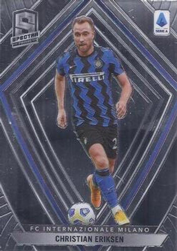 Christian Eriksen 2020 Chronicles #15 Spectra Serie A RAW