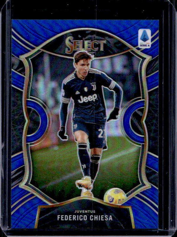 Federico Chiesa 2020 Chronicles #11 Select Serie A - Blue /49 RAW