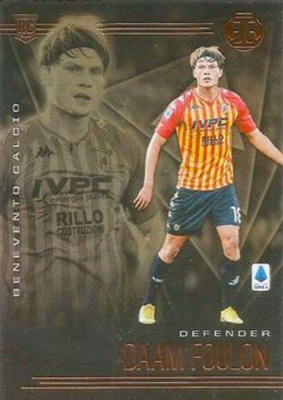 Daam Foulon 2020 Chronicles #7 Illusions Serie A Rookie RAW