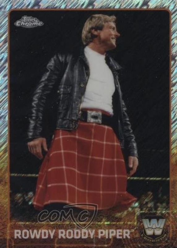 2015 Topps Chrome WWE #88 Shimmer Refractor /10