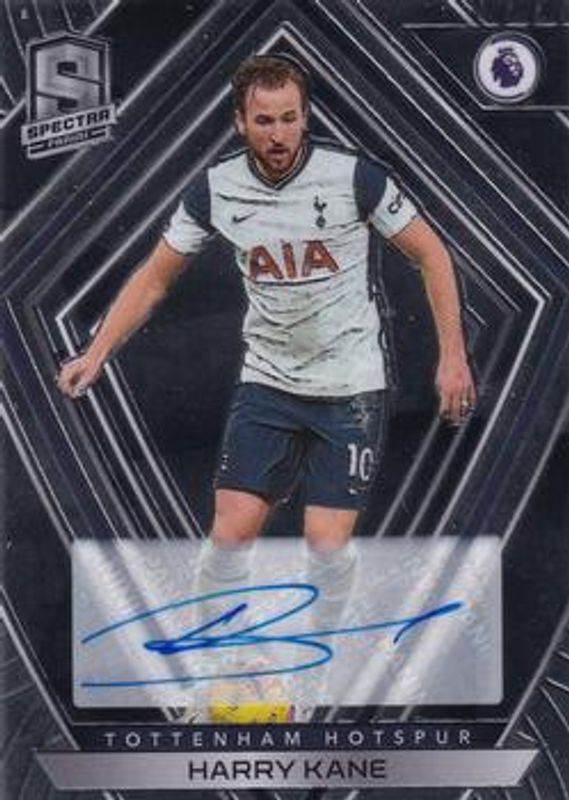 Harry Kane 2020 Chronicles #25 Spectra Premier League Autographs /5 RAW