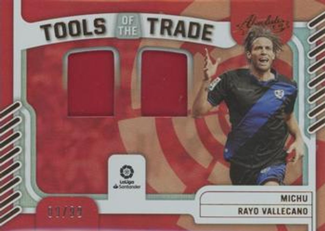 Michu 2022 Chronicles #AT-MI Absolute Tools of the Trade La Liga /199 RAW