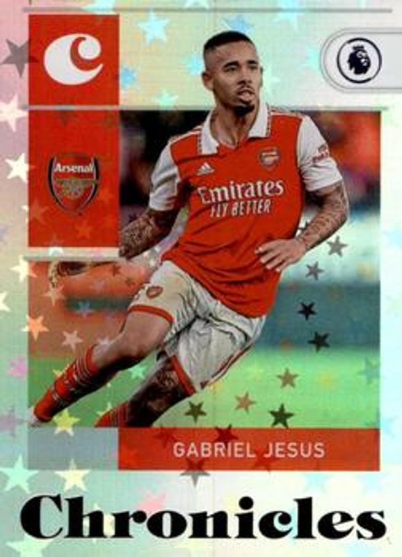 Gabriel Jesus 2022 Chronicles #5 Chronicles Premier League Purple - Astro RAW
