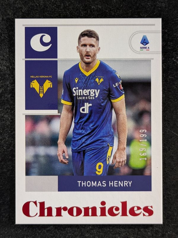 2022 Chronicles #11 Chronicles Serie A - Red /199