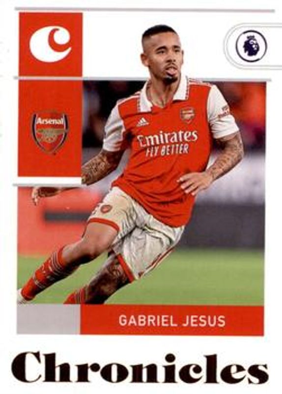 Gabriel Jesus 2022 Chronicles #5 Chronicles Premier League RAW