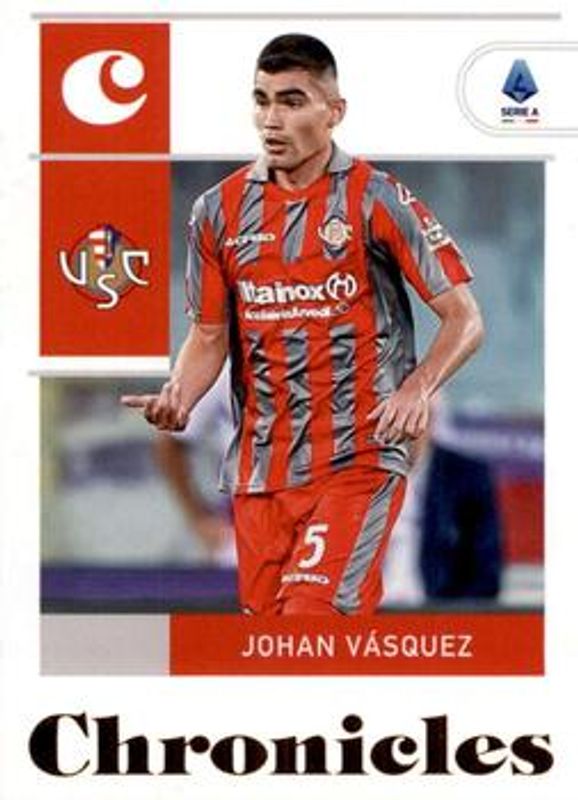 Johan Vasquez 2022 Chronicles #19 Chronicles Serie A RAW