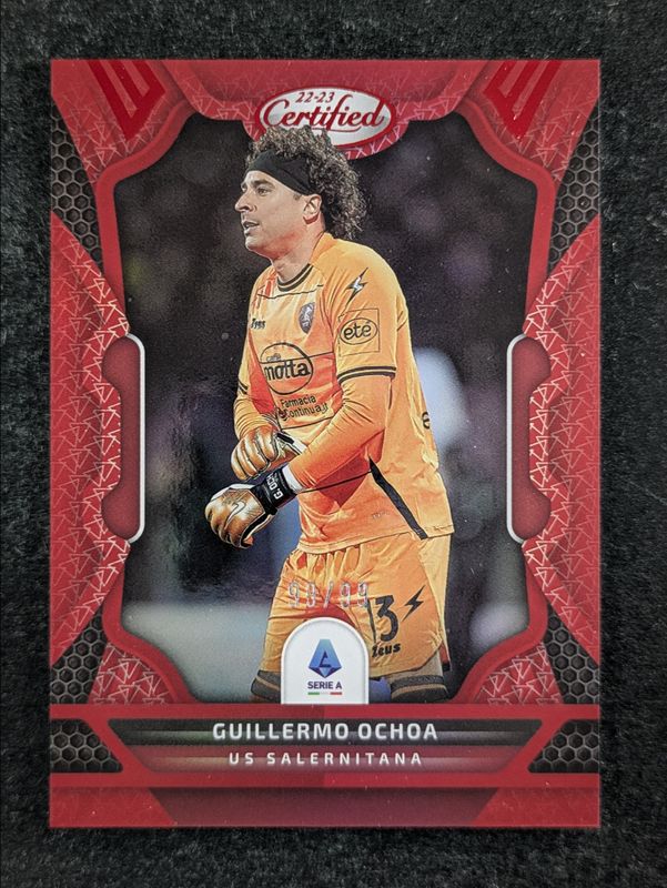 2022 Chronicles #139 Certified Serie A Mirror - Red /99
