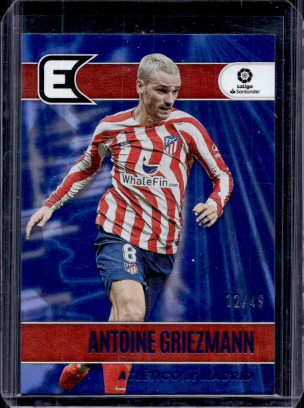 Antoine Griezmann 2022 Chronicles #152 Essentials La Liga - Blue /49 RAW