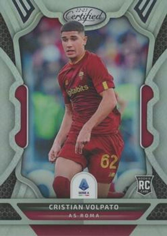 Cristian Volpato 2022 Chronicles #127 Certified Serie A - Silver Rookie RAW