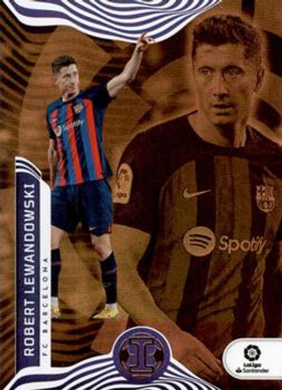 Robert Lewandowski 2022 Chronicles #183 Illusions La Liga RAW