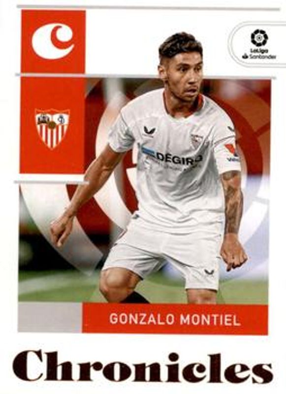 Gonzalo Montiel 2022 Chronicles #20 Chronicles La Liga Rookie RAW
