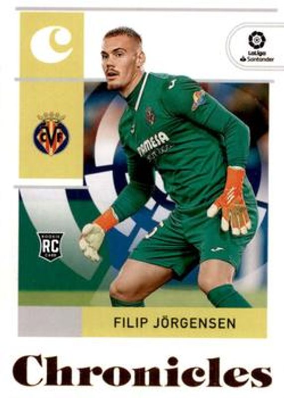 Filip Jorgensen 2022 Chronicles #24 Chronicles La Liga Rookie RAW