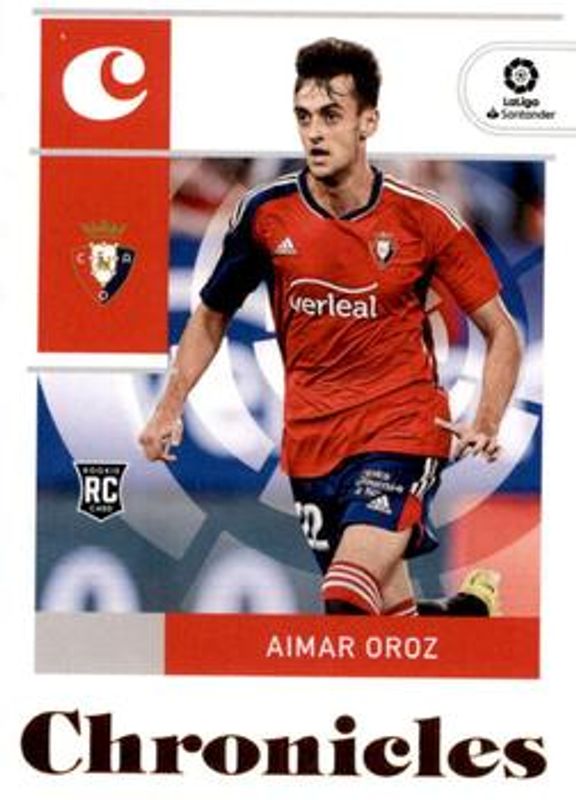Aimar Oroz 2022 Chronicles #5 Chronicles La Liga Rookie RAW