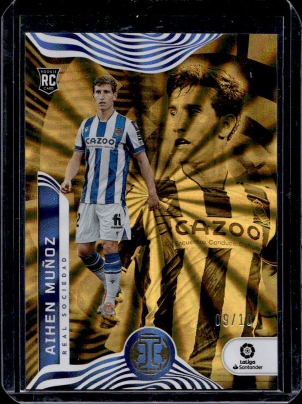 2022 Chronicles #194 Illusions La Liga - Gold Laser /10