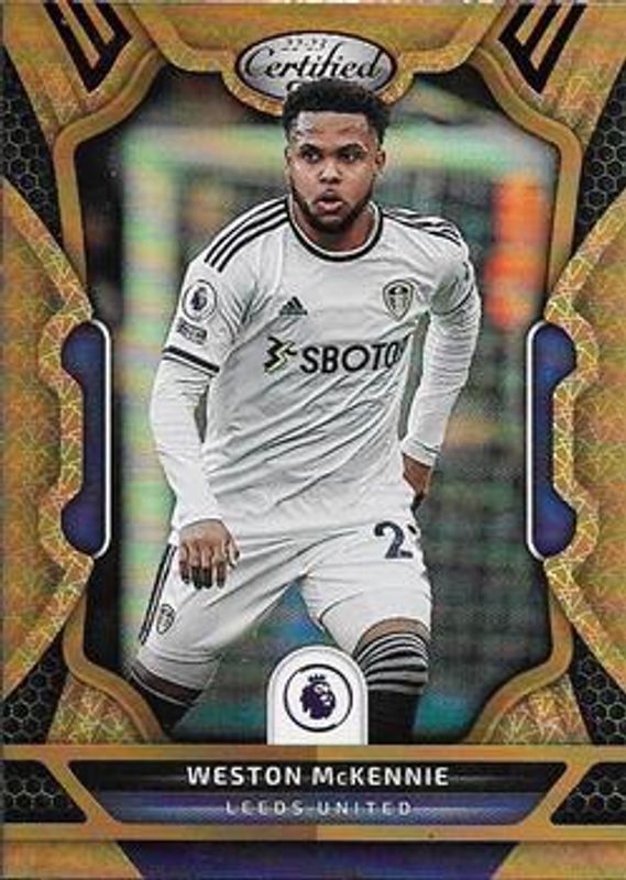 Weston McKennie 2022 Chronicles #147 Certified Premier League RAW