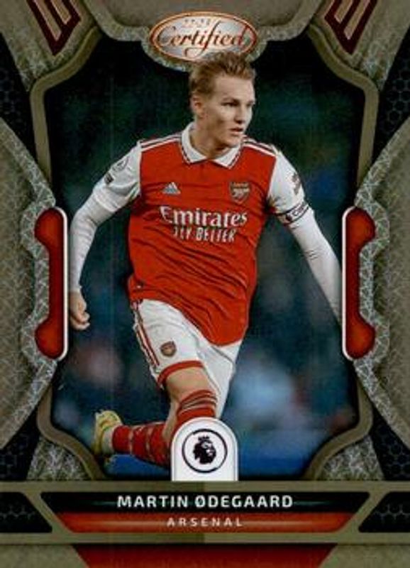 Martin Odegaard 2022 Chronicles #128 Certified Premier League RAW