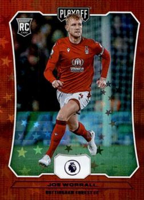 Joe Worrall 2022 Chronicles #74 Playoff Premier League Purple - Astro Rookie RAW