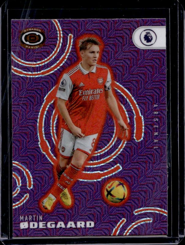 Martin Odegaard 2022 Chronicles #261 Dynagon Premier League - Purple Mojo RAW