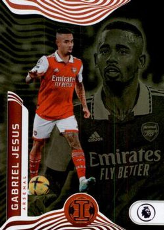 Gabriel Jesus 2022 Chronicles #178 Illusions Premier League RAW