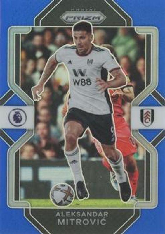 Aleksandar Mitrovic 2022 Chronicles #218 Premier League - Blue /49 RAW