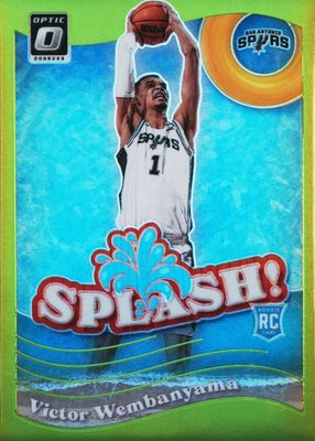 2023 Optic #6 Splash! - Lime Green /149