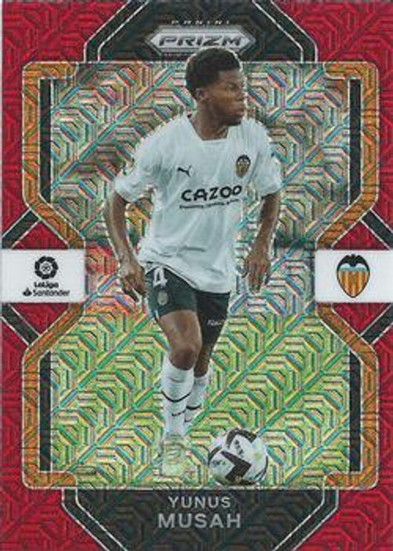 Yunus Musah 2022 Chronicles #229 La Liga - Red Mojo RAW