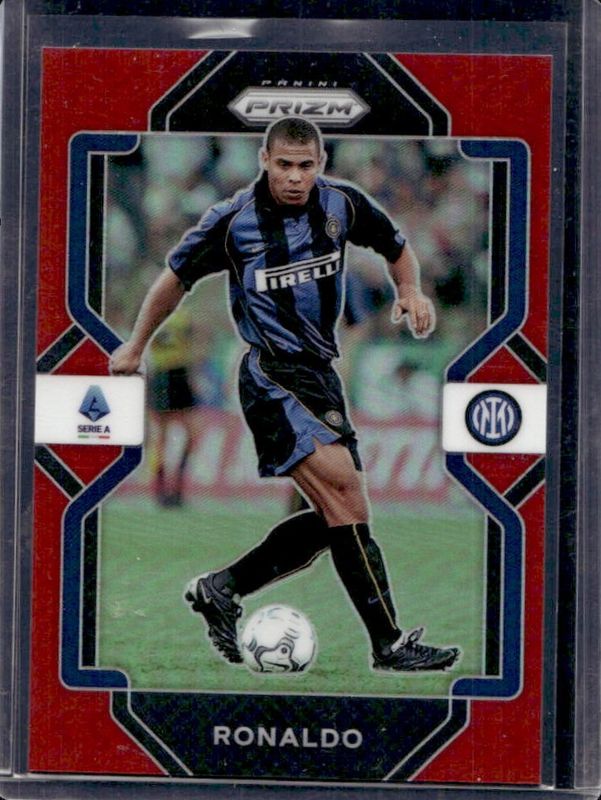 Ronaldo 2022 Chronicles #205 Serie A - Red /99 RAW