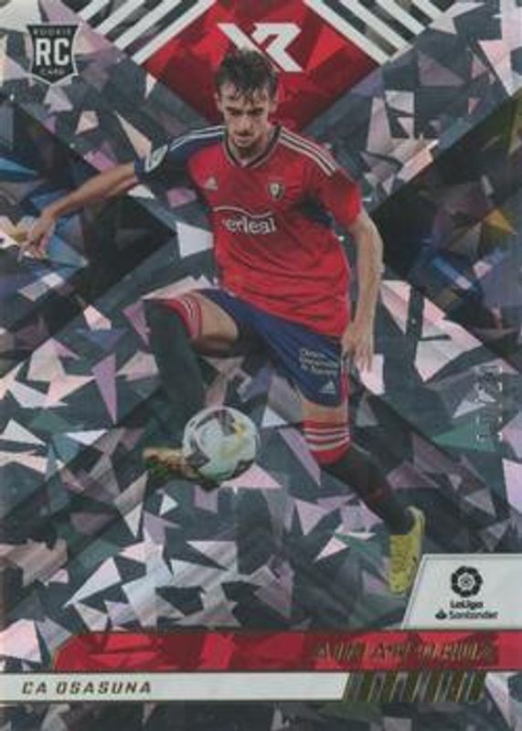 Aimar Oroz 2022 Chronicles #102 XR La Liga Cracked - Ice /23 Rookie RAW