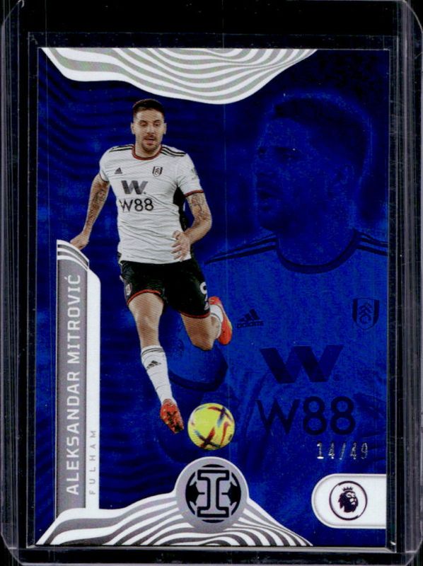 2022 Chronicles #187 Illusions Premier League Trophy Collection - Blue /49